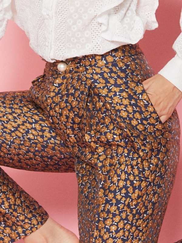flower jacquard pants | 商品詳細 | HONEY MI HONEY