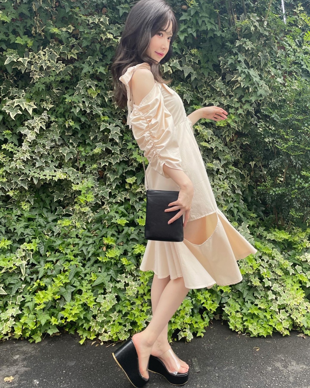 honey mi honey ♡ clear wedge sole sandal 公式正規品 - animemesse