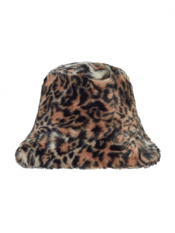 数量は多 完売アイテム　jakke Hattie Hat Leopard ハット