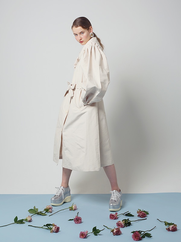 volume sleeve trench coat | 商品詳細 | HONEY MI HONEY