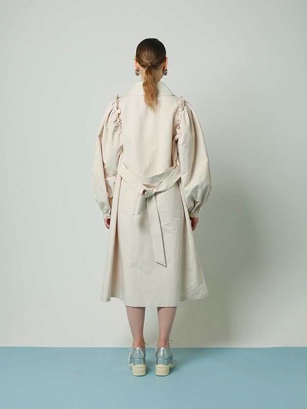 volume sleeve trench coat | 商品詳細 | HONEY MI HONEY