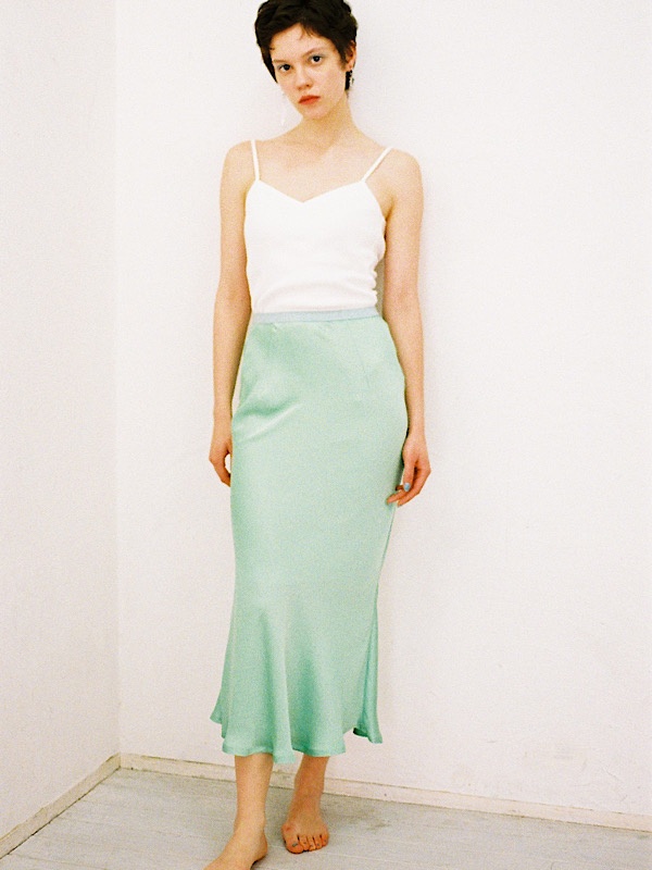 satin mermaid skirt | 商品詳細 | HONEY MI HONEY