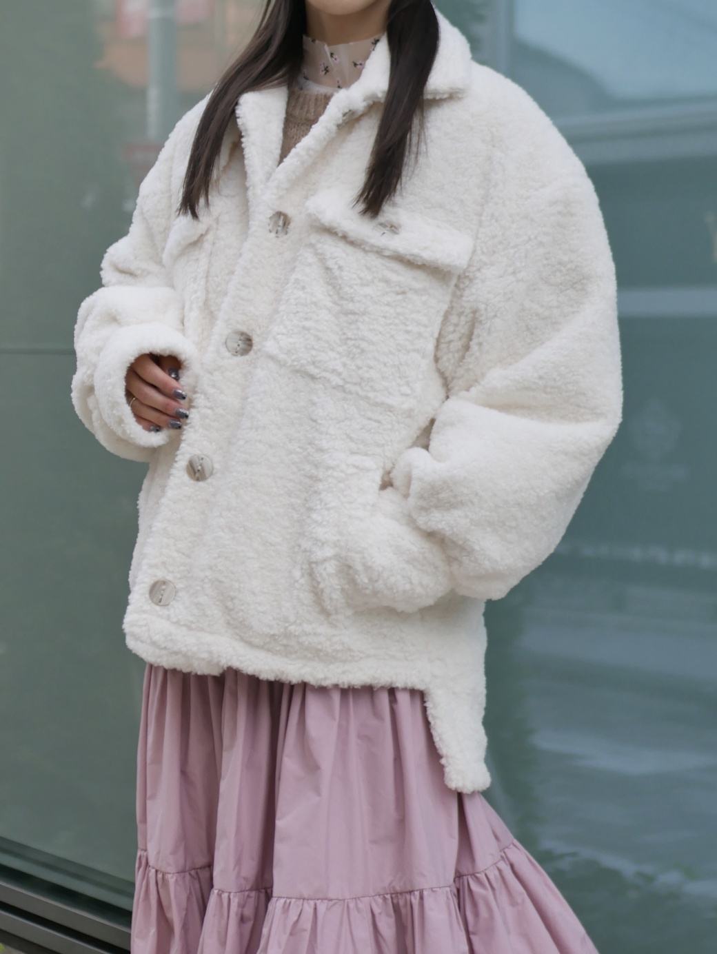 oversize boa jacket | 商品詳細 | HONEY MI HONEY